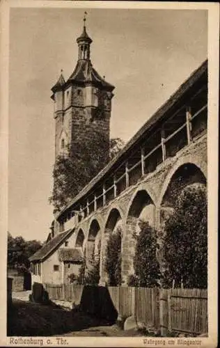 10 alte Ak Rothenburg ob der Tauber Mittelfranken, diverse Ansichten