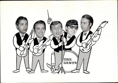 Ak Musikgruppe The Gents