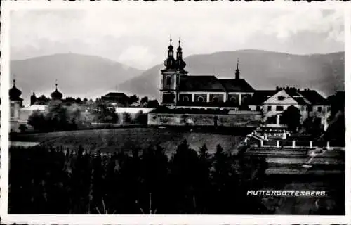 Ak Králíky Grulich Region Pardubice, Muttergottesberg, Hora Matky Boží, Wallfahrtskirche