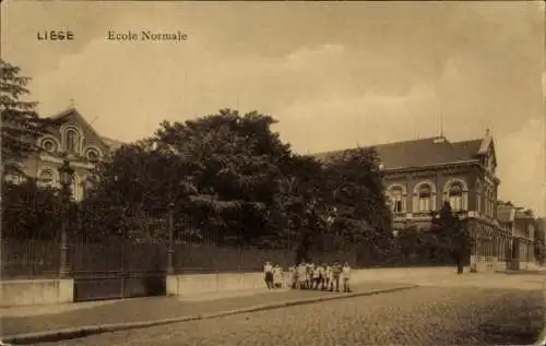 Ak Liège Lüttich Wallonien, Normale Schule