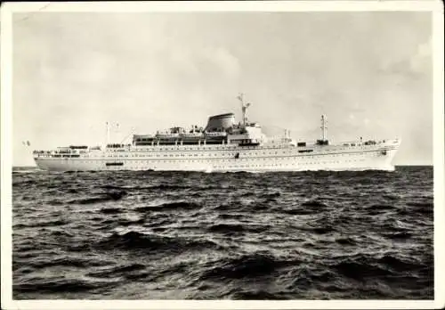 Ak Passagierschiff MN Europa, Lloyd Triestino
