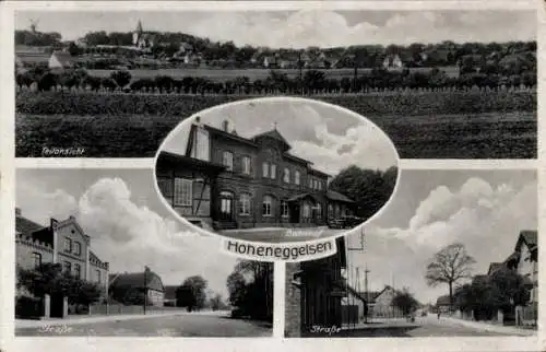 Ak Hoheneggelsen Söhlde in Niedersachsen, Bahnhof, Teilansichten