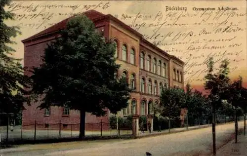 Ak Bückeburg im Kreis Schaumburg, Gymnasium Adolfinum