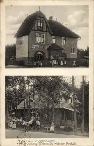 Ak Poggenhagen Neustadt am Rübenberge, Gasthaus zur Waldeslust