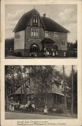 Ak Poggenhagen Neustadt am Rübenberge, Gasthaus zur Waldeslust