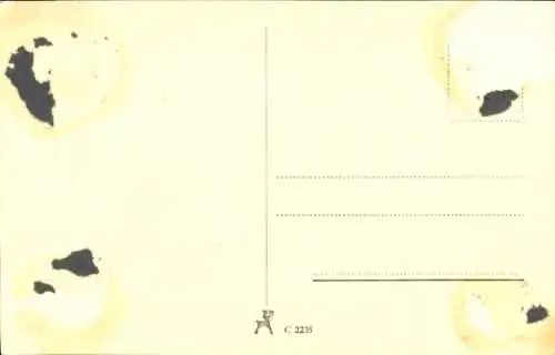 Ak Schauspieler Will Quadflieg, Standportrait, Autogramm, Scheinwerfer