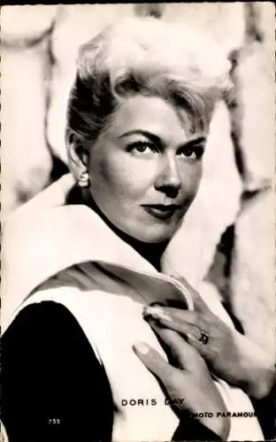 Ak Schauspielerin Doris Day, Portrait