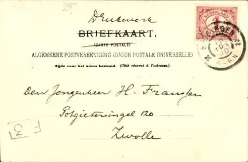 Ak Groningen Niederlande, Groote Markt