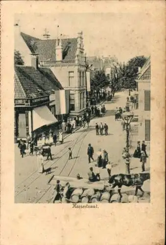 Ak Groningen Niederlande, Heerestraat