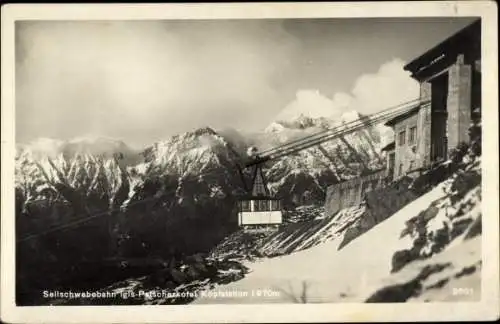 Ak Igls Innsbruck in Tirol, Patscherkofelbahn, Seilbahn