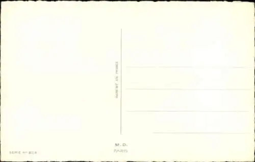 Ak Großer undd kleiner Boxer im Ring, Halbschwergewicht
