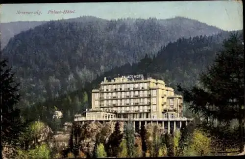Ak Semmering in Niederösterreich, Palace-Hotel