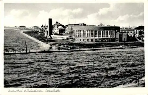 Ak Wilhelmshaven an der Nordsee, Strandhalle