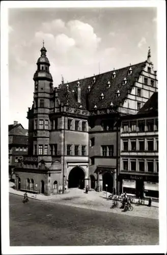 Ak Schweinfurt in Unterfranken Bayern, Rathaus