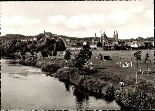 Ak Fulda in Hessen, Partie an der Fulda