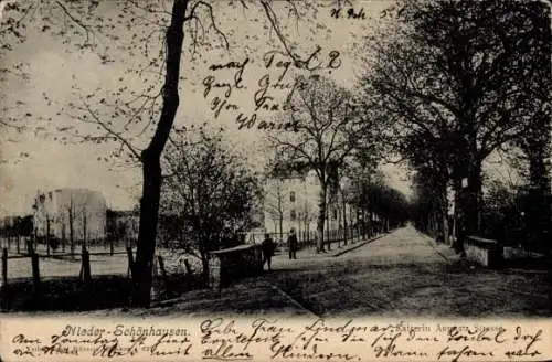 Ak Berlin Pankow Niederschönhausen, Kaiserin Augusta Straße