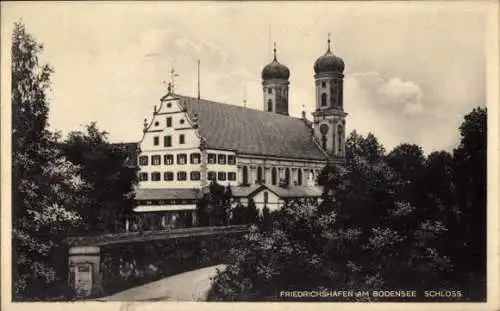 Ak Friedrichshafen am Bodensee, Schloss