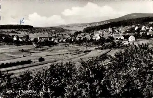 Ak Schloßborn Schlossborn Glashütten im Taunus, Totalansicht