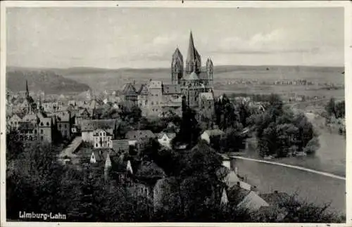 Ak Limburg an der Lahn, Totalansicht, Kirche