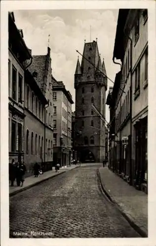 Ak Mainz am Rhein, Holzturm