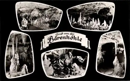 Ak Erpfingen Sonnenbühl in Württemberg, Bärenhöhle, Karlshöhe