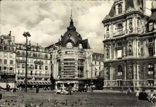 Ak Paris, Bazar de l'Hotel de Ville, Platz