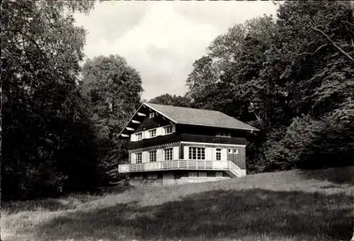 Ak Gérardmer Lothringen Vosges, Notre-Dame de Sion, Chalet des Colonies de Vacances