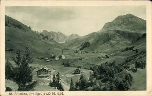Ak St. Antönien Kanton Graubünden, Prättigau