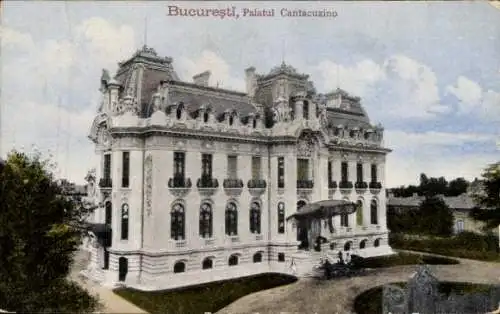 Ak București Bukarest Rumänien, Palatul Cantacuzino