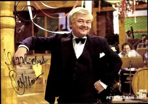 Ak Schauspieler Petr Altmann, Portrait, Autogramm