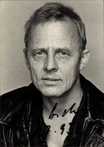 Ak Schauspieler Rolf Becker, Portrait, Autogramm