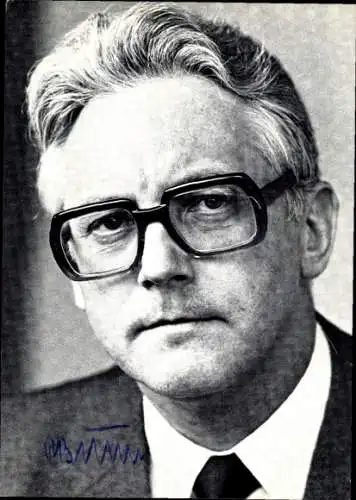 Ak Schauspieler Richard Becker, Portrait, Autogramm