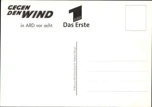 Ak Schauspieler Antonio Putignano, Portrait, Autogramm, Gegen den Wind, ARD