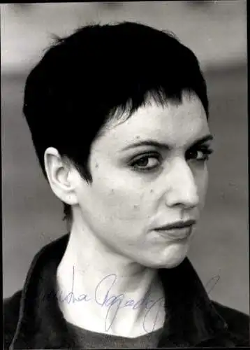 Ak Schauspielerin Papadopoulov Dimitra, Portrait, Autogramm