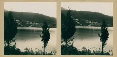 Stereo Foto Plaosan Java Indonesien, Sarangansee ?, 1932