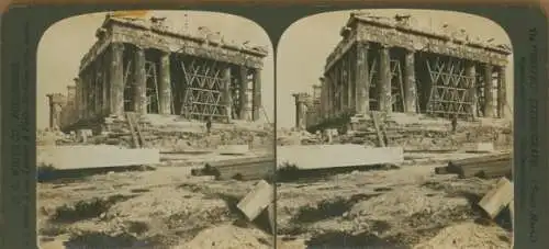 Stereo Foto Athen Griechenland, Parthenon