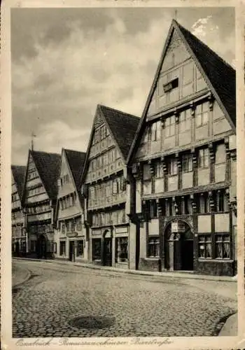 Ak Osnabrück in Niedersachsen, Bierstraße, Renaissancehäuser