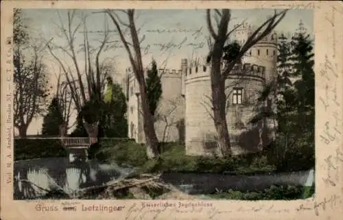 Ak Letzlingen Gardelegen Altmark, Kaiserliches Jagdschloss