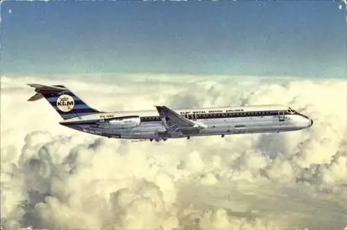 Ak Passagierflugzeug, DC-9-30, KLM