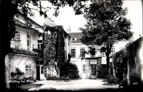 Ak Mödling in Niederösterreich, Beethovenhaus