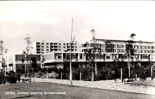 Ak Leiden Südholland Niederlande, Südwestbereich Kennedy Center