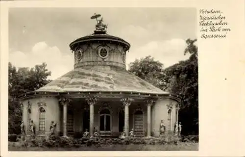 Ak Potsdam Sanssouci, Teehäuschen