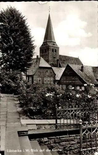 Ak Lübbecke in Westfalen, Blick auf die Kirche