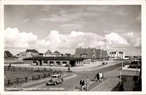 Ak Wenningstedt auf Sylt, Strandstraße