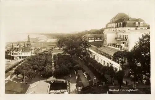 Ak Ostseebad Heringsdorf auf Usedom, Teilansicht