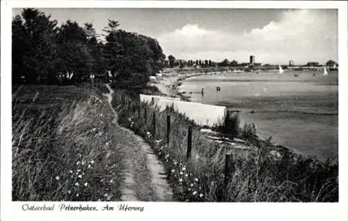 Ak Ostseebad Pelzerhaken Neustadt in Holstein, Uferweg, Panorama