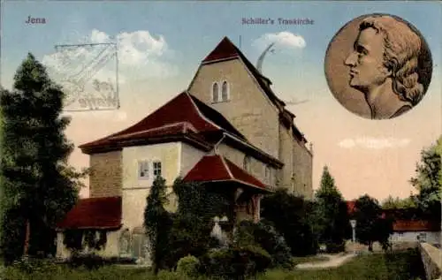 Ak Jena in Thüringen, Schiller's Traukirche