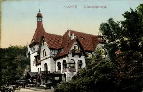 Ak Aachen in Nordrhein Westfalen, Waldschlösschen