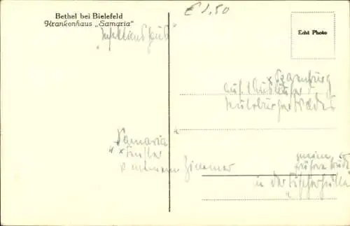 Ak Bethel Bielefeld in Nordrhein Westfalen, Krankenhaus Samaria