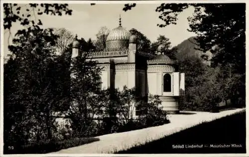 Ak Linderhof Ettal Oberbayern, Schloss Linderhof, Maurischer Kiosk